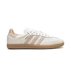 Adidas Sambas core white magic beige